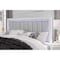 Global Furniture Usa Transitional Glam Marble, Metallic Santorini White Queen Bed 3044 - alternate 2